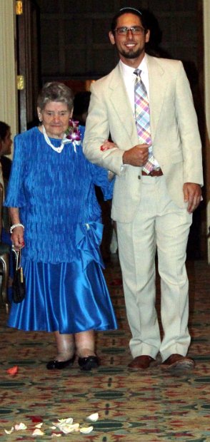 Jeremy Walking Grandma Down Aisle